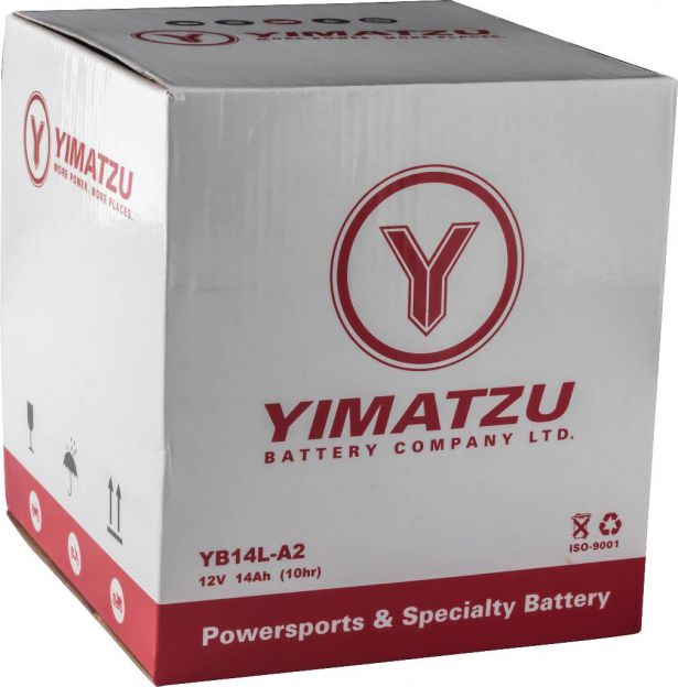 Battery_ _YB14L A2_Yimatzu_SLA_Maintenance_Free_3