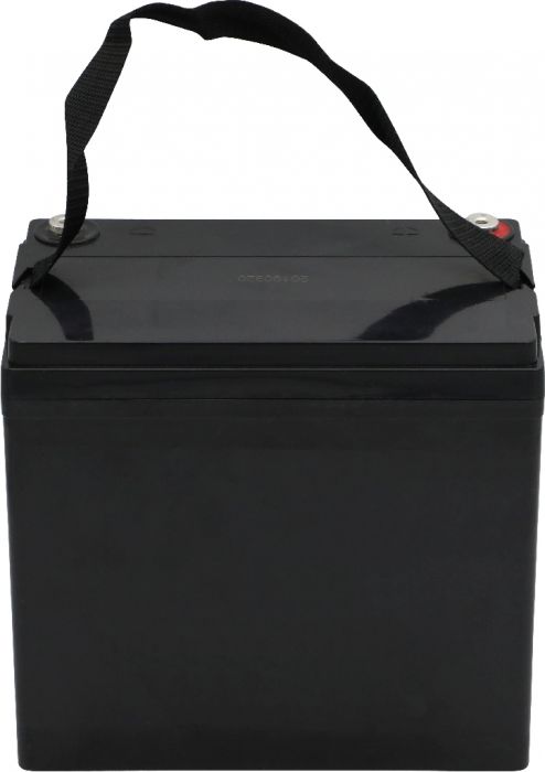 Battery - EV12550 / 6-DCM-55 / 6-DZM-55 / 6-FM-55, Group 22NF, AGM, 12V 58Ah, Yimatzu, Threaded Terminals - BATEV12055 - PBC69EF1