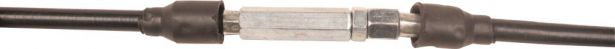 Brake Cable - Drum Brake, Bent Connector, 127.7cm Total Length - CBL3610 - PBC869F1