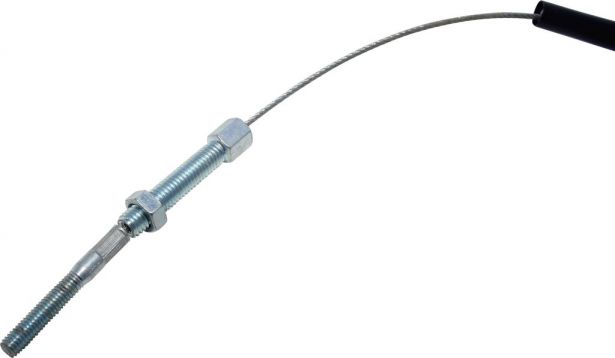 Brake Cable - Hand Brake Cable, XY500UE, XY600UE, Chironex, 113.5cm Total Length - CBL3400 - PBC672F1