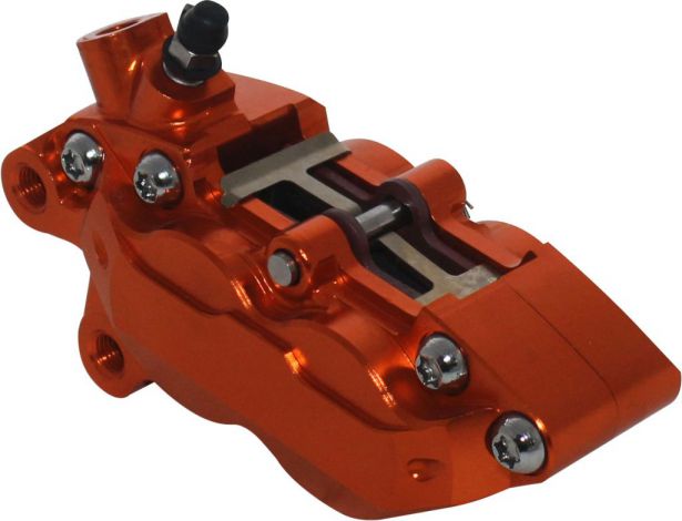 Brake Caliper - 145mm, Orange - 90A7010OG - PBC831F1