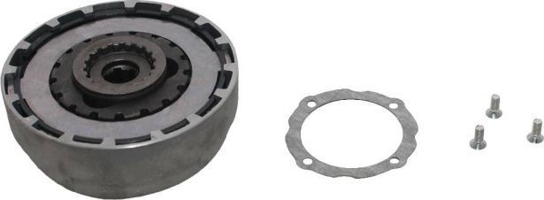 Clutch - 50cc to 110cc, ATV, Forward, Neutral, Reverse, 18 Teeth - 30A3095 - PBC1286F1