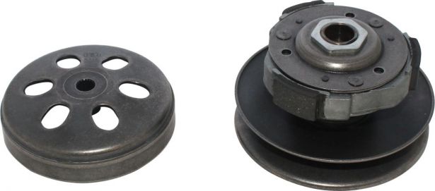 Clutch - Drive Pulley with Clutch Bell, GY6, 150cc, 19 Spline - 30A3713 - PBC1269F1