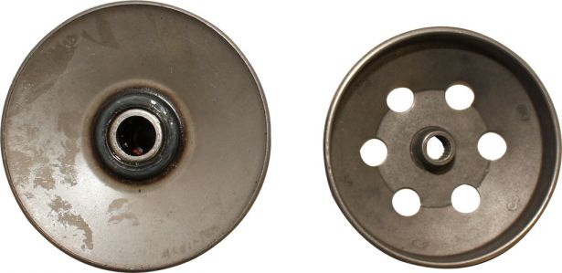 Clutch - Drive Pulley with Clutch Bell, GY6, 50cc, 22 Spline - 30A3700 - PBC1312F1