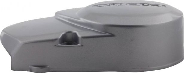 Engine Cover - 125cc Lifan, Left, Chrome - 70D2121CR - PBC1433F1