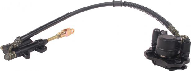 Foot/Rear Brake Lever and Caliper Assembly, 51cm Line - 90A4220 - PBC806F1