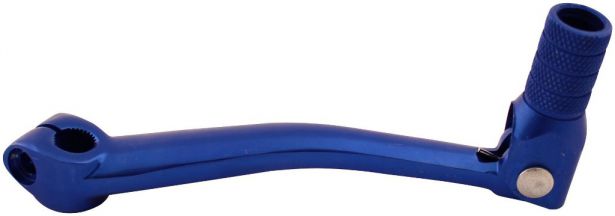 Gear Shift Lever - CNC, Aluminum, Performance, Collapsible, Blue - 70A8525BU - PBC3003F1