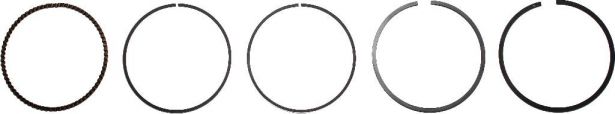 Piston Rings - 200cc, 250cc, 72mm, (5pcs) - 30A8187 - PBC1507F1