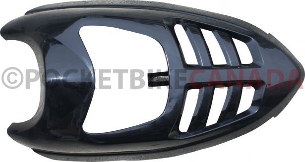 Plastic Set - 50cc to 125cc ATV, Black, Racing Style - 70A7110BK - PBC600F1