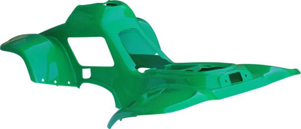 Plastic Set - 50cc to 125cc, ATV, Green, Racing Style - 70A7130GN - PBC589F1