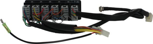 Switch Panel - Combined Switch Assembly, XY500UE, XY600UE - 10A7200 - PBC2067F1