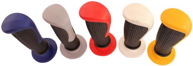 Throttle Grips - Tapered, Red - 70D1845RD - PBC2719F1