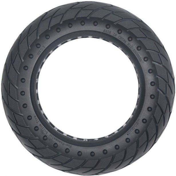 Tire - 10x2.5, Bihoneycomb, Solid, Rim Groove Width 34mm - PBC40K1025F1