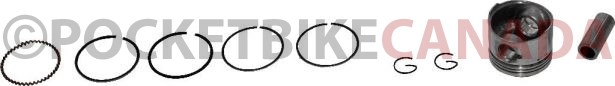 Top End Assembly - GY6, 50cc, Air Cooled, Complete Top End Assembly - 20A8957 - PBC1455F1