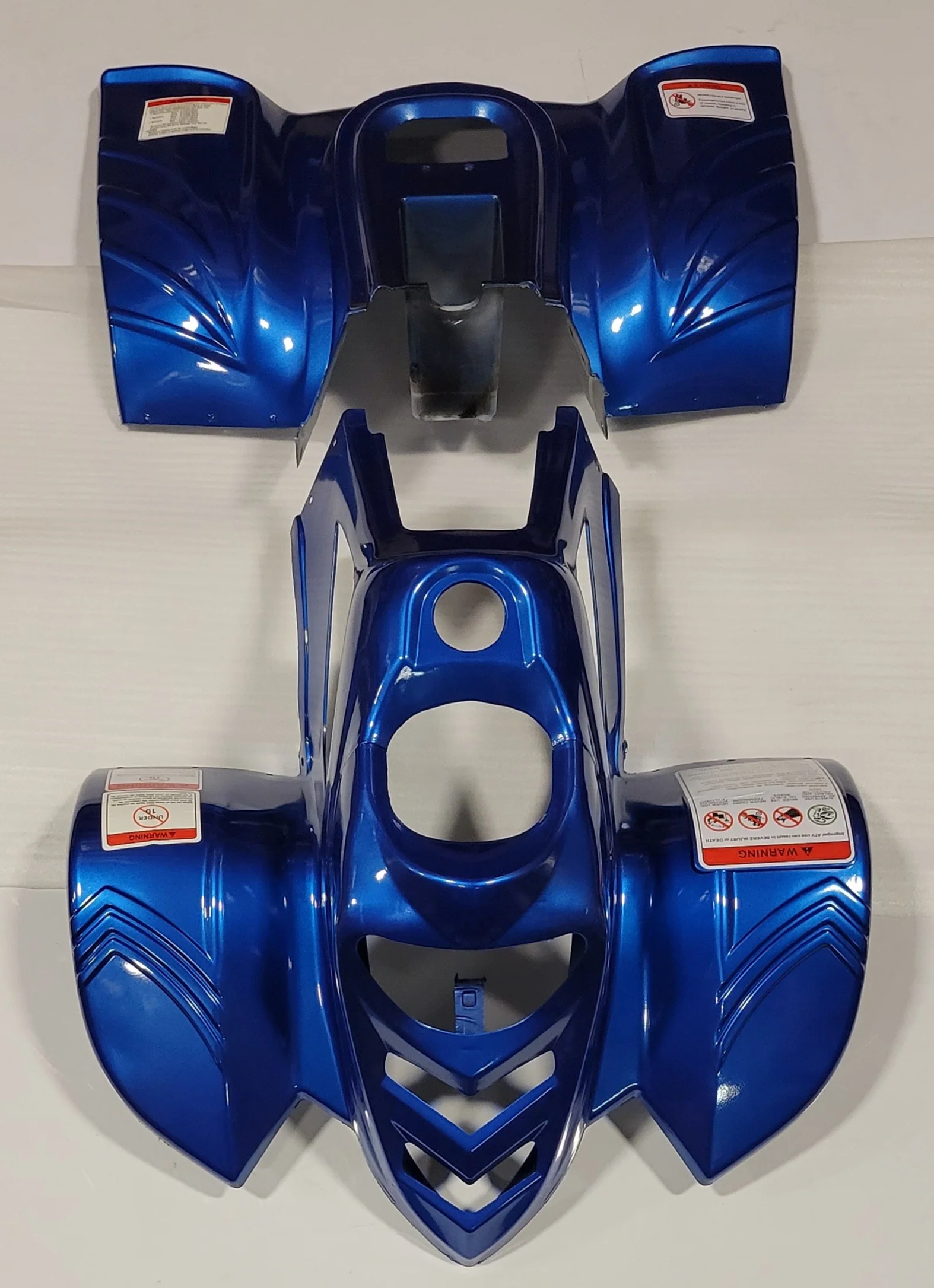 Blazer 110B Body Kit Blue - TAO TAO MOTOR / GIO PARTS - PBCATA110-B-9-BKB