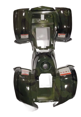 Blazer 125D Army Camo Body Kit - TAO TAO MOTOR / GIO PARTS - PBCATA125-D-10-01A