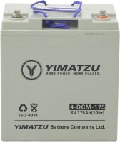Battery - EV8175 / 4-DCM-175 / 4-EVF-175 / 4-FM-175, Group GC8, AGM, 8V 175Ah, Yimatzu, Threaded Terminals - BATEV08175 - PBC134EF1
