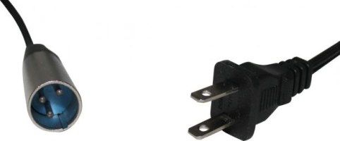 Charger - 24V, 5A, 3-Pin XLR Plug (Male DIN) - CHG2450XS - PBC1880F1
