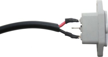 Charger Plug/Port - Electric Scooter, 3 Prong, 2 Wire - 10A9050 - PBC2225F1