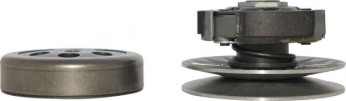 Clutch - Drive Pulley with Clutch Bell, Yamaha, Majesty 250, 16 Spline - 30A3716 - PBC1287F1