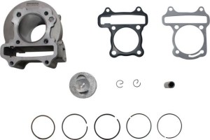 Cylinder Block Assembly - Big Bore, GY6, 50cc to 110cc, 50mm, 12pc - 20A8950 - PBC1603F1
