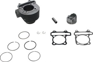 Cylinder Block Assembly - GY6, 125cc to 150cc, 58.5mm, 12pc - 20A8960 - PBC1768F1