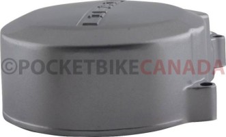 Engine Cover - 125cc Lifan, Left, Chrome - 70D2121CR - PBC1433F1