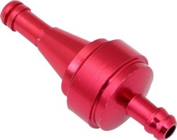Fuel Filter - Aluminum CNC, Red - 20A5230RD - PBC2581F1