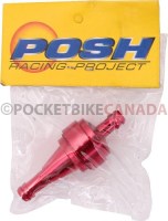 Fuel Filter - Aluminum, CNC, Red - 20A5220RD - PBC2570F1