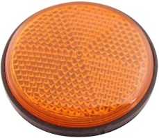 Reflector - Orange with Black Base (2pcs) - 40A7500 - PBC480F1