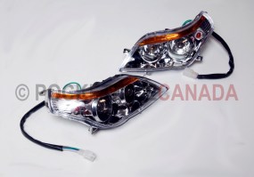 Headlight Set 3 Bulbs for 110cc, YK110/Mini Hummer II, ATV Quad 4-Stroke - G1040017